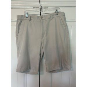 Men's Greg Norman Tan Shorts - Size 36